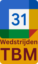 google cal link wedstrijden tbm